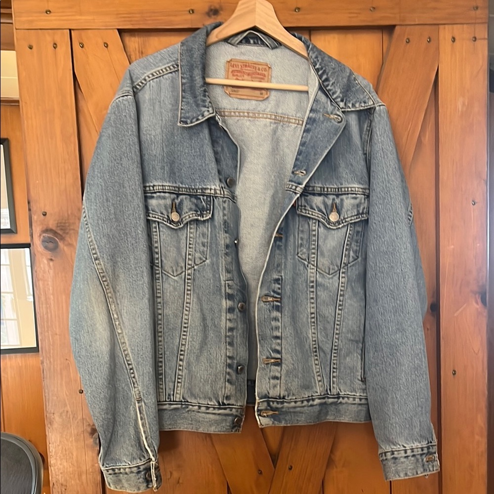 Levi's Blue Lightweight Shirt Jacket Classic Style
